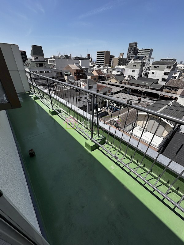 井下花園マンション ベランダ