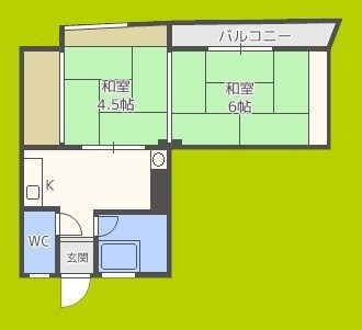 エイトビル岸里 間取り