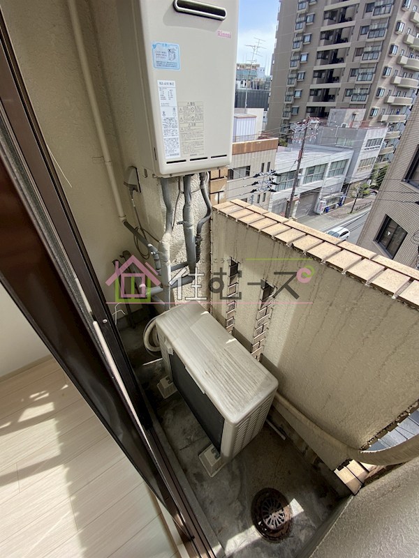 ユーハイツ京町堀 ベランダ