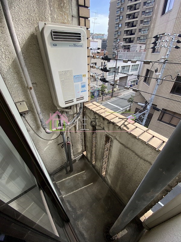 ユーハイツ京町堀 ベランダ