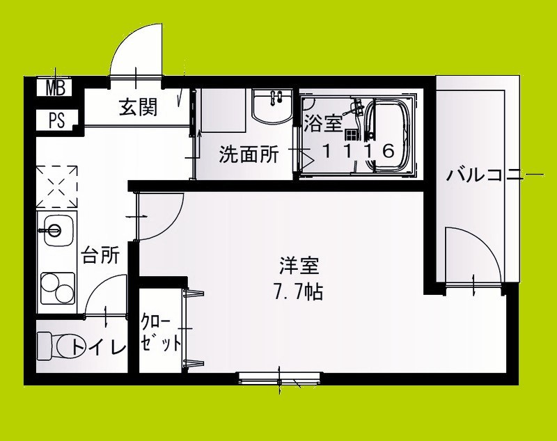 フジパレス阪急武庫之荘Ⅲ番館 間取り