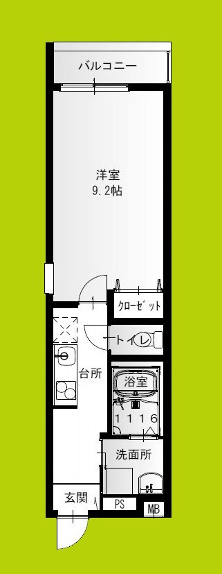 フジパレス阪急武庫之荘Ⅲ番館 間取り