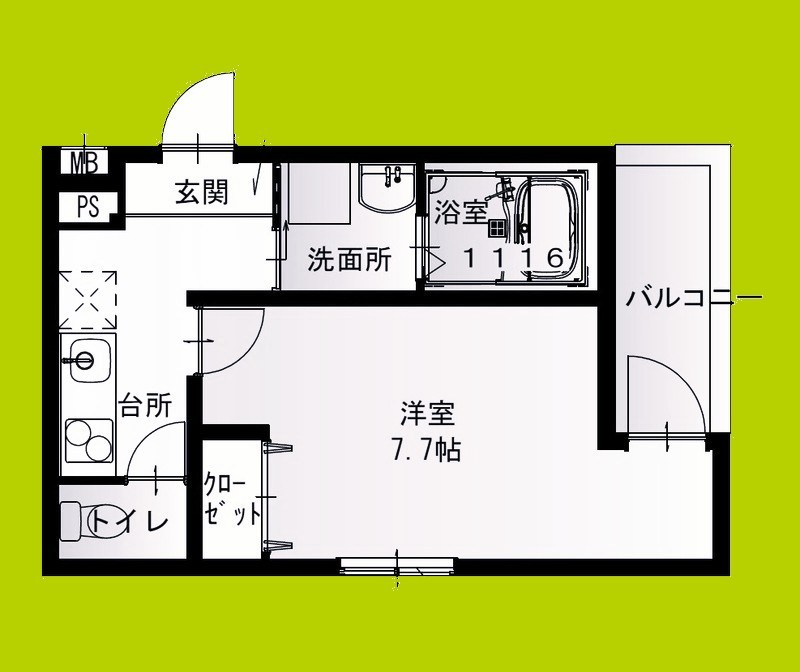 フジパレス阪急武庫之荘Ⅱ番館 間取り