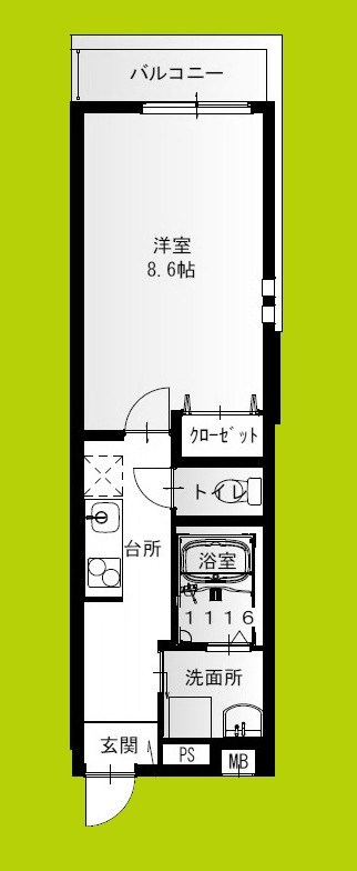 フジパレス阪急武庫之荘Ⅱ番館 間取り