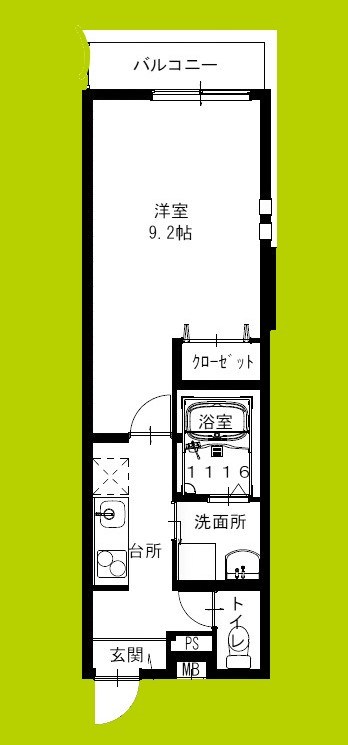 フジパレス阪急武庫之荘Ⅰ番館 間取り