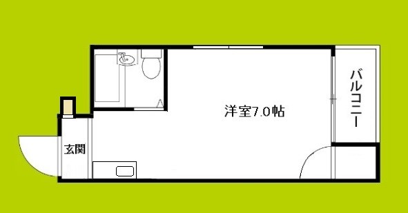 ジュネス大宮Ⅱ 間取り