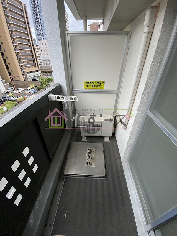 パークヴュー北梅田 ベランダ