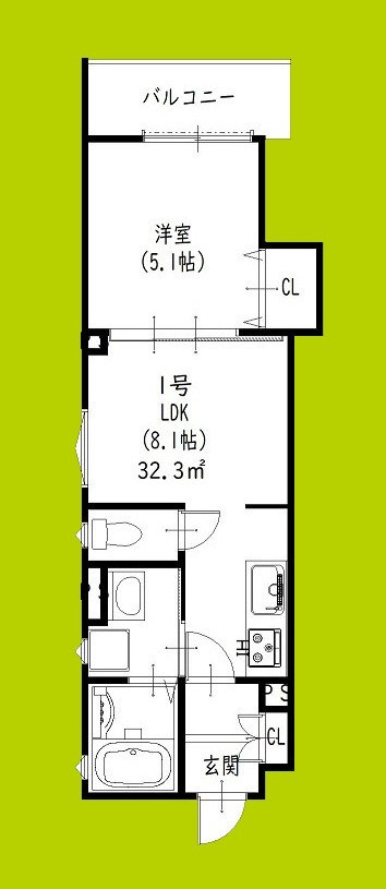 ラモーナ焼野Ⅱ 間取り