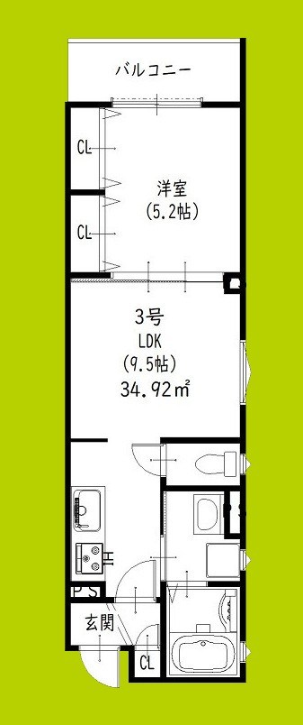 ラモーナ焼野Ⅱ 間取り