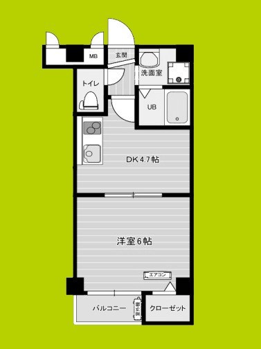 ヒルズ桜宮 間取り