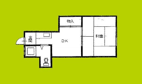 コスモ加賀屋 間取り
