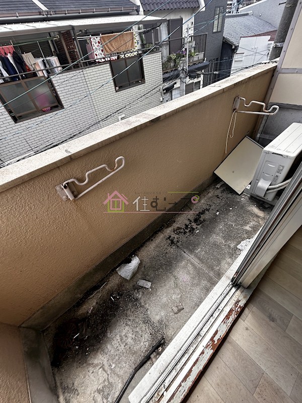 パークシティ東加賀屋 ベランダ
