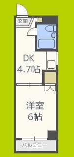 ロータリーマンション京橋クラブ 間取り