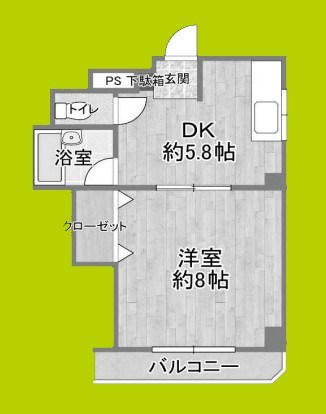 モワ・ラルジュ 間取り