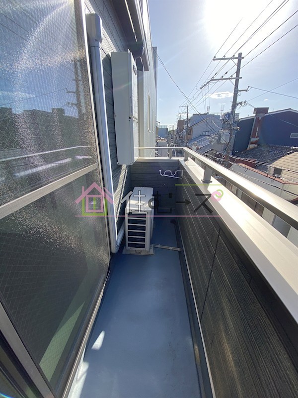 サンクレスト都島 ベランダ