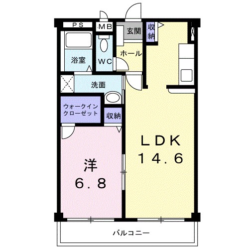 メゾン・ド・ミキＰａｒｔⅠ 間取り