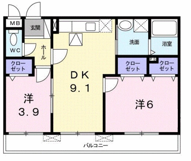 エテルノ　デーア 間取り
