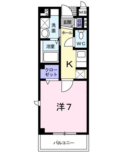 ソレイユ　クレール 間取り