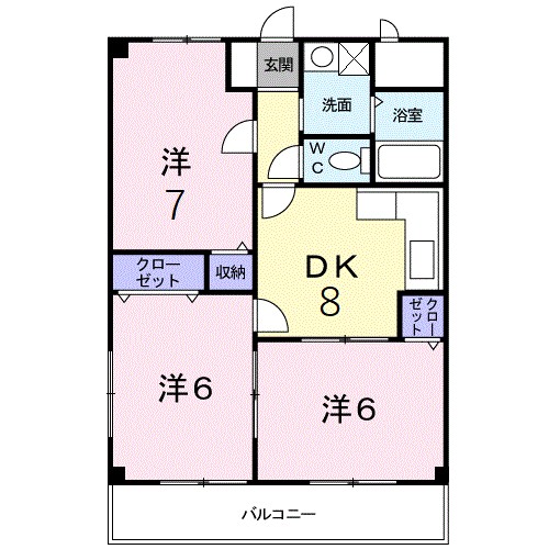 カームライフ中野 間取り