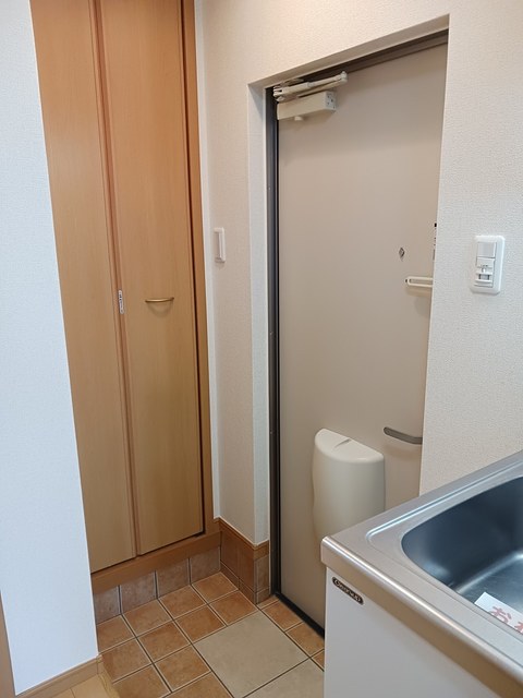 プレジール 玄関