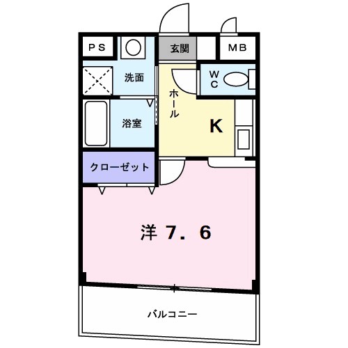 カサ・デローザ 間取り
