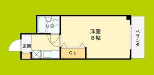 コスモ清水谷 間取り