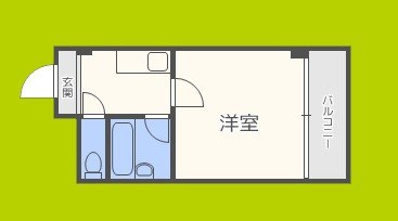 スカイコート日本橋Ⅱ 間取り