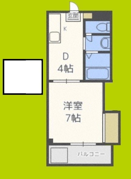 ジュネス西中島 間取り