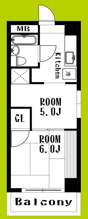 白倉マンション 間取り