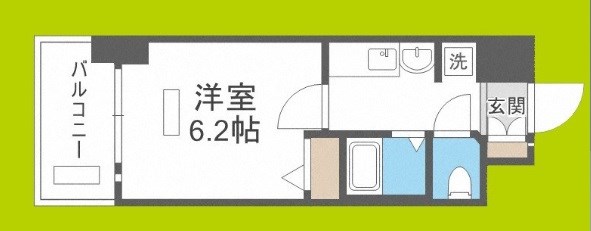 エステムコート新大阪Ⅵエキスプレイス 間取り