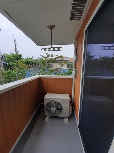 ハナサキハルズ ベランダ