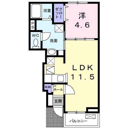 ファームランド上之郷 間取り図