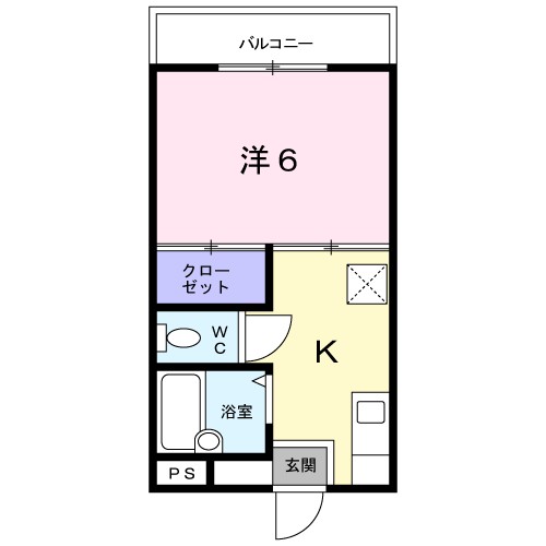 ベルクール末広 間取り