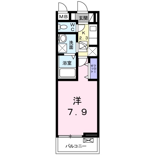 エスポワールＳＡＫＡＩ・Ｙ 間取り
