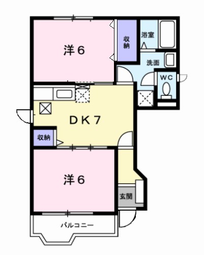 ラベンダー長尾 間取り
