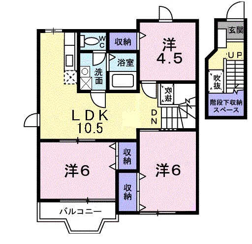 ステッラⅠ 間取り