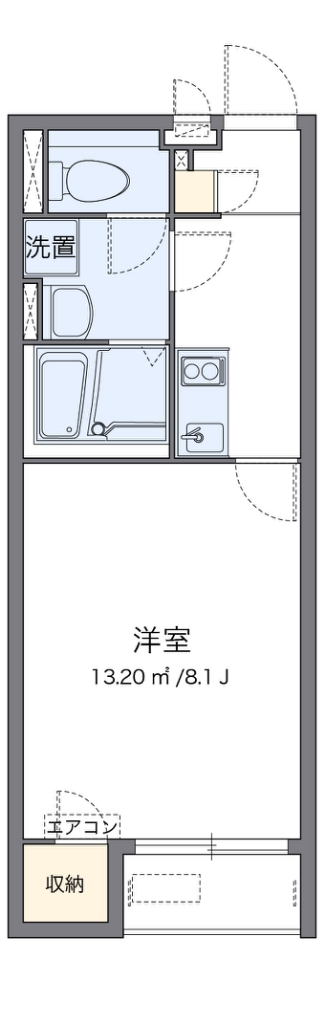 クレイノあさがお 間取り