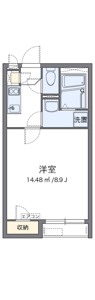 クレイノＯＯＭＵＲＡ 間取り
