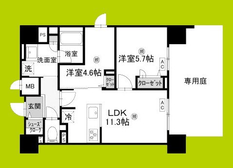 KSS　Isoji 間取り