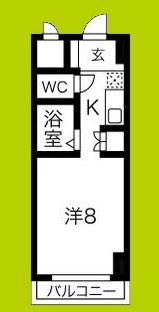 ラ・フォーレ上新庄 間取り