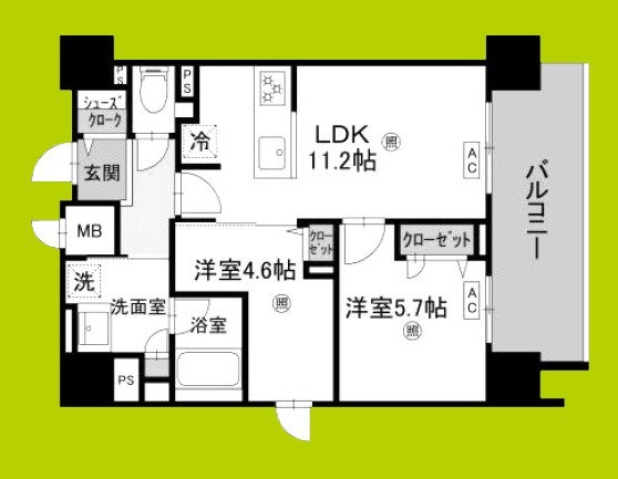 KSS　Isoji 間取り