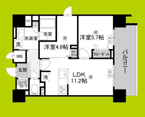 KSS　Isoji 間取り
