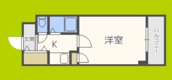 シャルム橋本Ⅲ 間取り