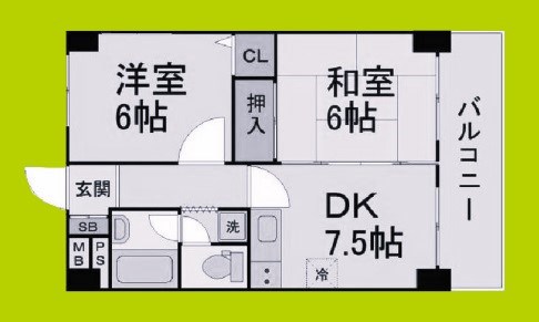 レック淀川 間取り
