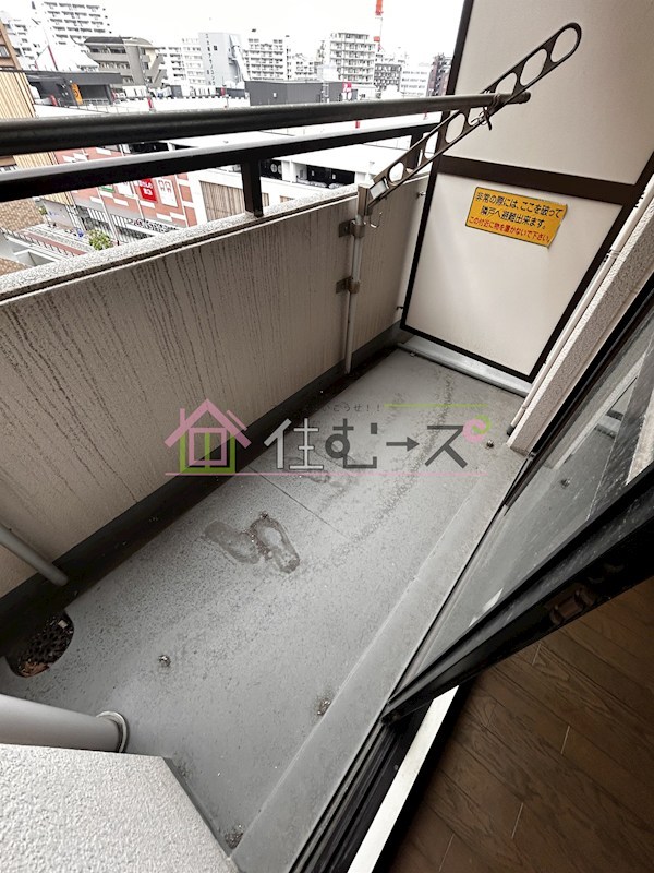 トーカン東淀川キャステール ベランダ