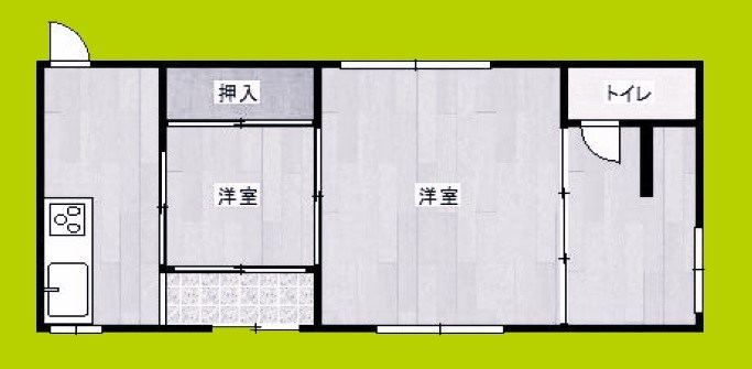 西三国3丁目貸家 間取り