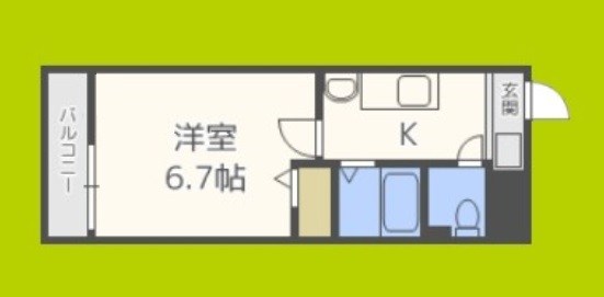 フローライト新大阪 間取り