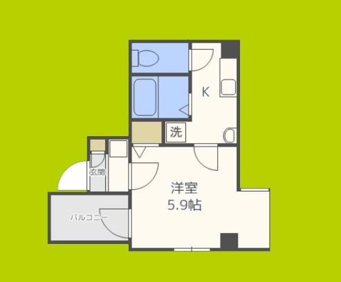 ブリストル神崎 間取り図