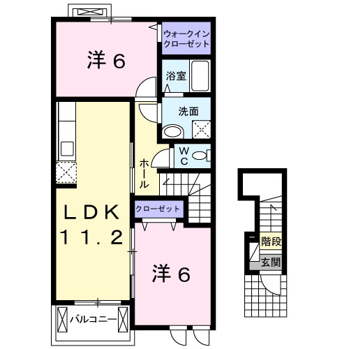 サンリット　ヴィラ 間取り