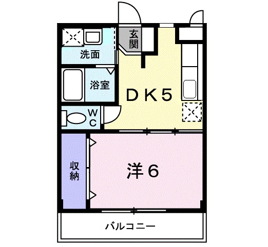 カーサ・フィオーレⅡ 間取り